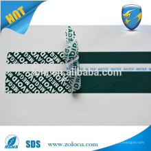 Tape ,Anti- theft security tape ,open VOID tape for packaging packets use